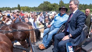 Plenković i EU kandidati HDZ-a na Benkovačkom sajmu