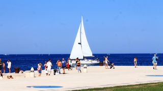 Đir po zadarskoj rivi 25. kolovoza 2016.