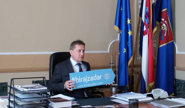 Božidar Kalmeta priključio se kampanji Biraj Zadar