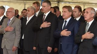 Proslava obljetnice Dana obrane grada Zadra na Dračevcu, Foto: Hrvoje Jelavić/PIXSELL Proslava obljetnice Dana obrane grada Zadra na Dračevcu, Foto: Hrvoje Jelavić/PIXSELL