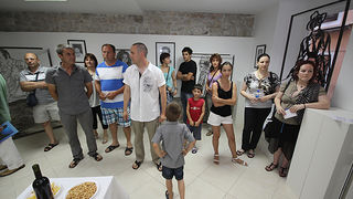 Izložba Dina Devića i Gorana Kneževića u galeriji ZadArt