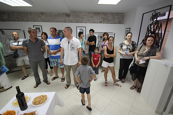 Izložba Dina Devića i Gorana Kneževića u galeriji ZadArt