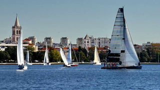 Zadarska Koka 2016. gledana s mora. Foto: Leonard Kvarantan Zadarska Koka 2016. gledana s mora. Foto: Leonard Kvarantan