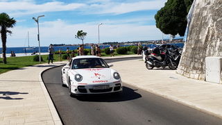 Pink Wing, jedinstvena gastro-turistička karavana luksuznih automobila gostovala je u Zadru na Pozdravu suncu. Foto: Mladen Malik