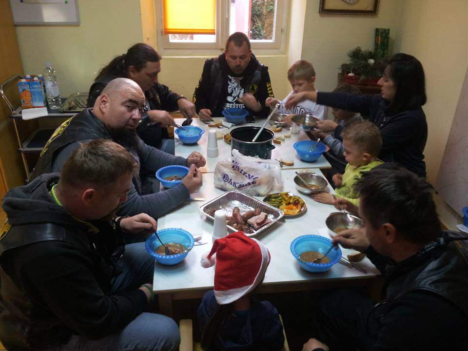 Moto klub Beštije u posjetu DV Latica, foto: Facebook