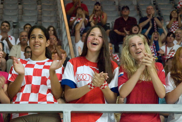 Zadar: Hrvatska-Slovacka 34-21, Foto: Sasa Cuka