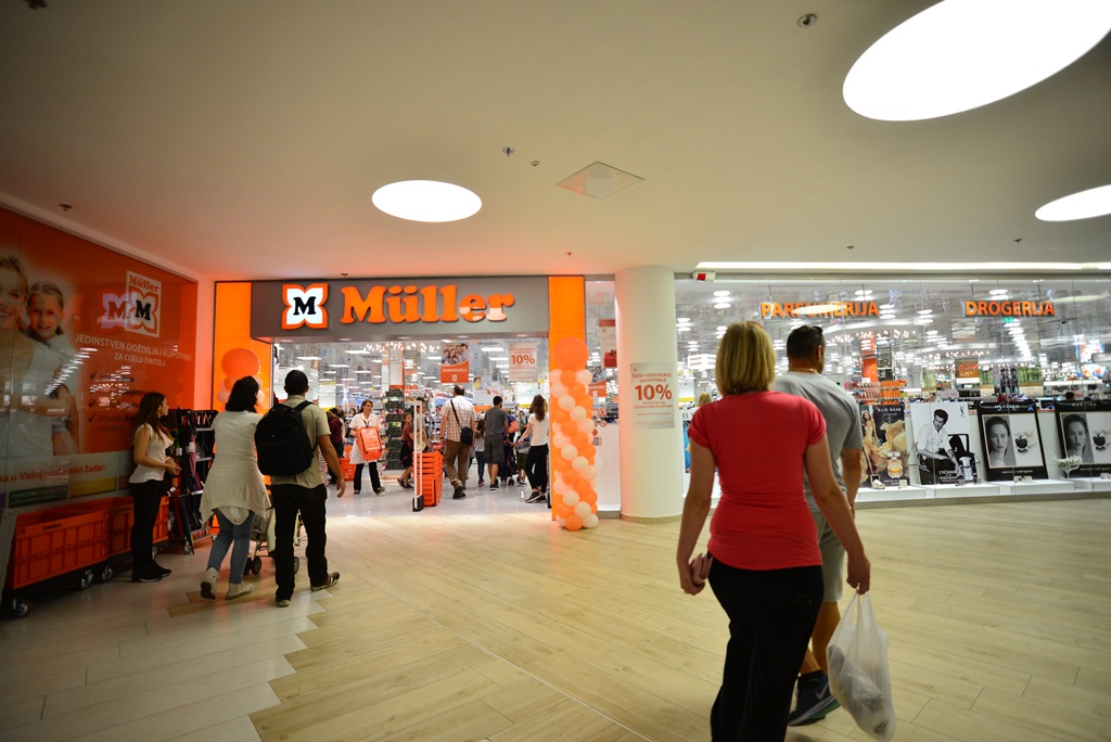 Muller otvorenje trgovine u city galleriji