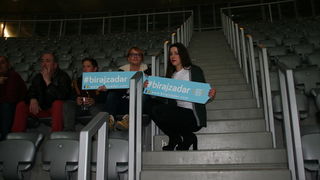 Košarkaši i navijači KK Zadar podržali akciju #birajzadar Košarkaši i navijači KK Zadar podržali akciju #birajzadar