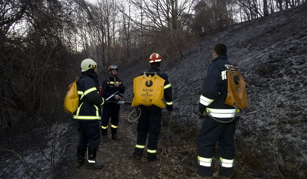 Pasjak,020312.
Danas poslijepodne izbio je sumski pozar na podrucju kod granicnog prijelaza  sa Slovenijom Pasjak . Na podrucju sela Brce i Debelog brda vatrogasci iz Opatije,Skalnice,Klane,Viskova,Matulja gase pozar, a u pomoc je pristigao i avion Kanade