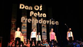 U HNK Zadar održana je priredba u povodu Dana OŠ Petra Preradovića na kojoj su nastupili učenici ali i profesori, Foto: Marija Cvetković