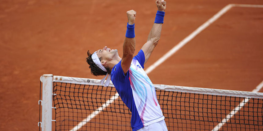 David Ferrer, foto: rolandgarros David Ferrer, foto: rolandgarros