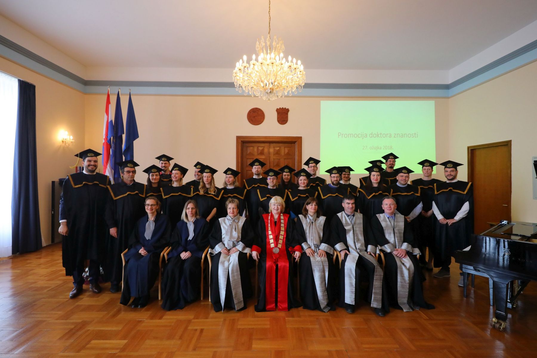 Promocija doktora znanosti na Sveučilištu u Zadru Promocija doktora znanosti na Sveučilištu u Zadru