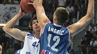 KK Zadar – KK Cibona (foto: Marin Gospić)