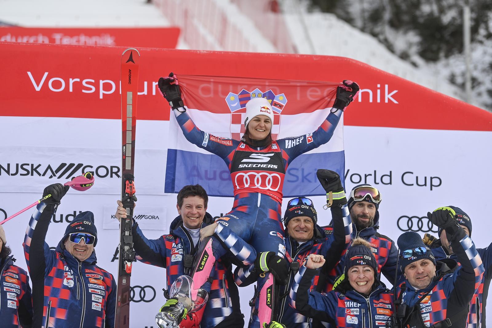 Zrinka Ljutić pobjedica je slaloma u Kranjskoj Gori Zrinka Ljutić pobjedica je slaloma u Kranjskoj Gori