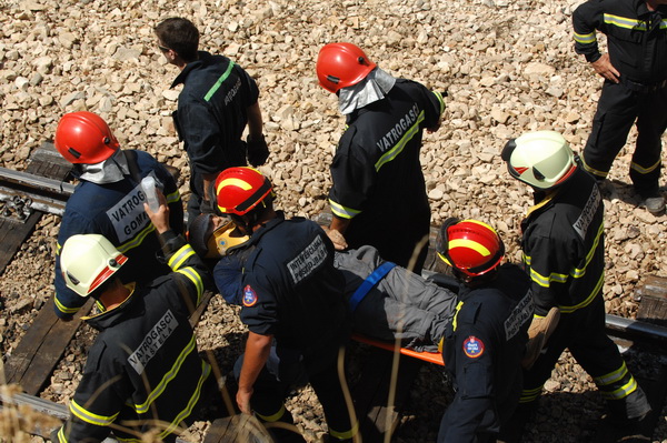 Nesreca nagibnog vlaka, Foto: Mario Todoric / CROPIX