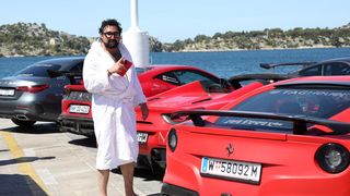 Šibenik: Sportski automobili u sklopu projekta “Pink Wing” zaposjeli gradsku rivu