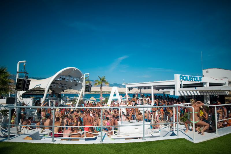Aquarius: After beach party i Fresh island opening Aquarius: After beach party i Fresh island opening