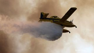 Lokaliziran požar kod Košljuna na otoku Pagu Lokaliziran požar kod Košljuna na otoku Pagu