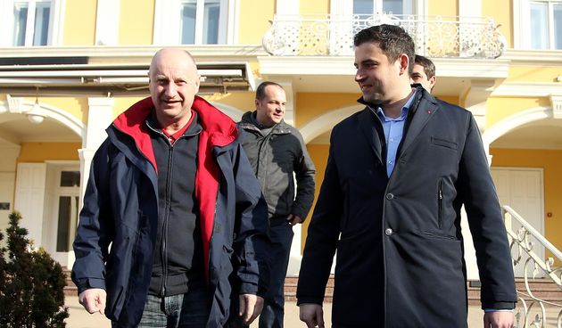 Davor Bernardić na Trgu Lj. Gaja održao konferenciju za medije