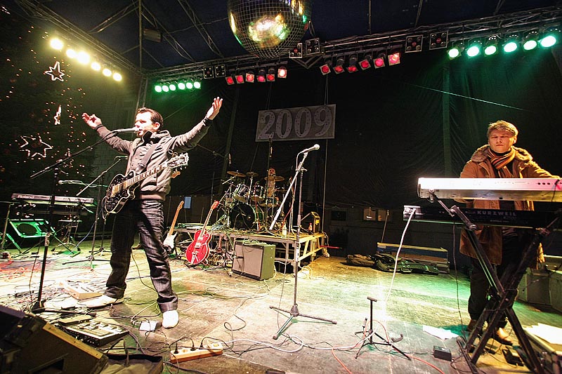 Doček Nove 2009. na Narodnom trgu (foto: Marin Gospić)