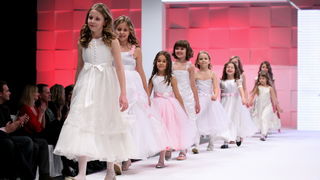 Zagreb, 040211. 
Arena Zagreb, Laniste.
13. Sajam vjencanja, velika modna revija sa modelima modne agencije Sandra.
Foto: Biljana Gaurina / CROPIX