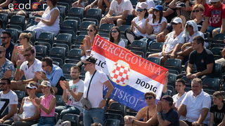 Davis Cup: Vruća navijačka atmosfera u meču Ćilića i Querreya