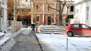 Snježni đir oko Gradske knjižnice Zadar, Foto: Lucija Juravić Snježni đir oko Gradske knjižnice Zadar, Foto: Lucija Juravić