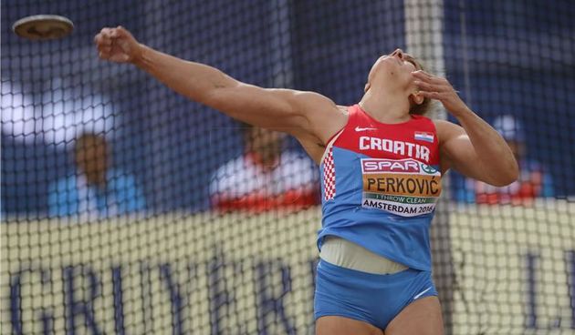 Sandra Perković, četverestruka prvakinja Europe. Foto: Hina