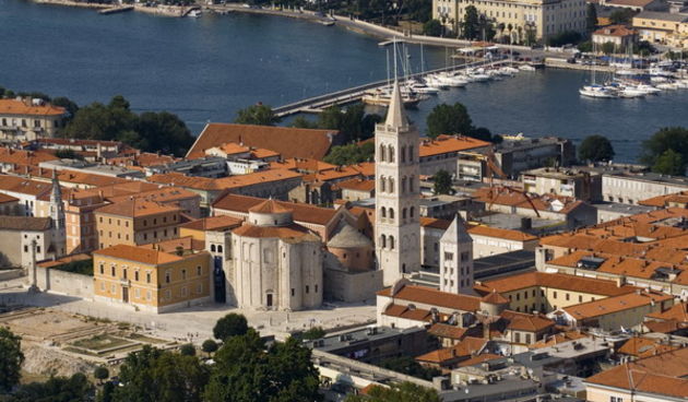 Zadar Forum slike iz zraka (Foto:Boris Kacan)