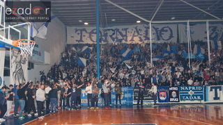 Humanitarno gledanje utakmice Zadar-Cibona (85-84) u Jazinama Humanitarno gledanje utakmice Zadar-Cibona (85-84) u Jazinama