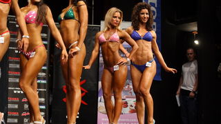 Zadar, 270413.
Narodno kazaliste, Siroka ulica. Zadar je po prvi put domacin Prvenstva Hrvatske u bodybuildingu i fitnessu u organizaciji BBK Hulk. Prvenstvo se odrzalo u HNK Zadar. 
Foto: Jure Miskovic / CROPIX