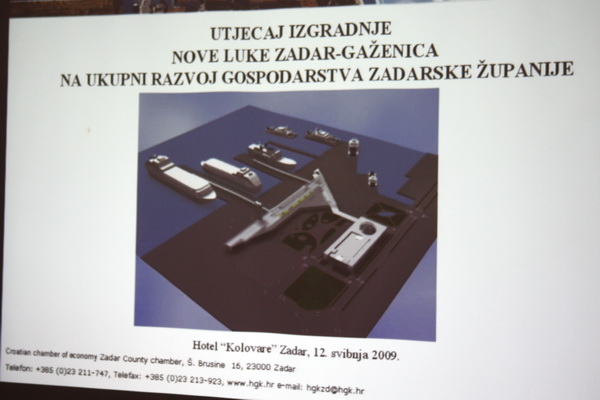 Hotel Kolovare: Premijer Sanader na prezentaciji Luke Gazenica