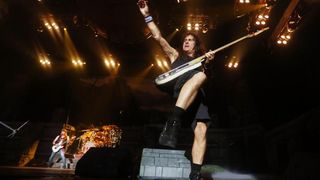 Grupa Iron Maiden nastupila je u prepunoj Spaladium areni u sklopu The Book of Souls turneje. Photo: Borna Filic/PIXSELL Grupa Iron Maiden nastupila je u prepunoj Spaladium areni u sklopu The Book of Souls turneje. Photo: Borna Filic/PIXSELL