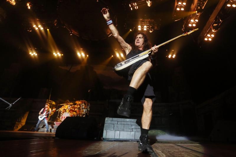 Grupa Iron Maiden nastupila je u prepunoj Spaladium areni u sklopu The Book of Souls turneje. Photo: Borna Filic/PIXSELL Grupa Iron Maiden nastupila je u prepunoj Spaladium areni u sklopu The Book of Souls turneje. Photo: Borna Filic/PIXSELL