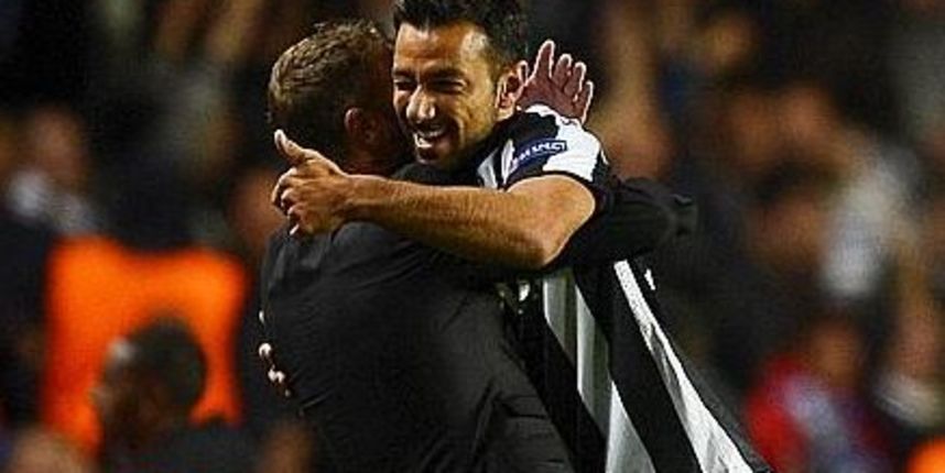 Juventus: Massimo Carrera i Fabio Quagliarella, foto: AP