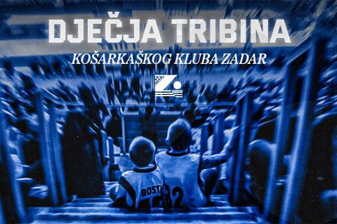 KK Zadar pokreće Dječju tribinu