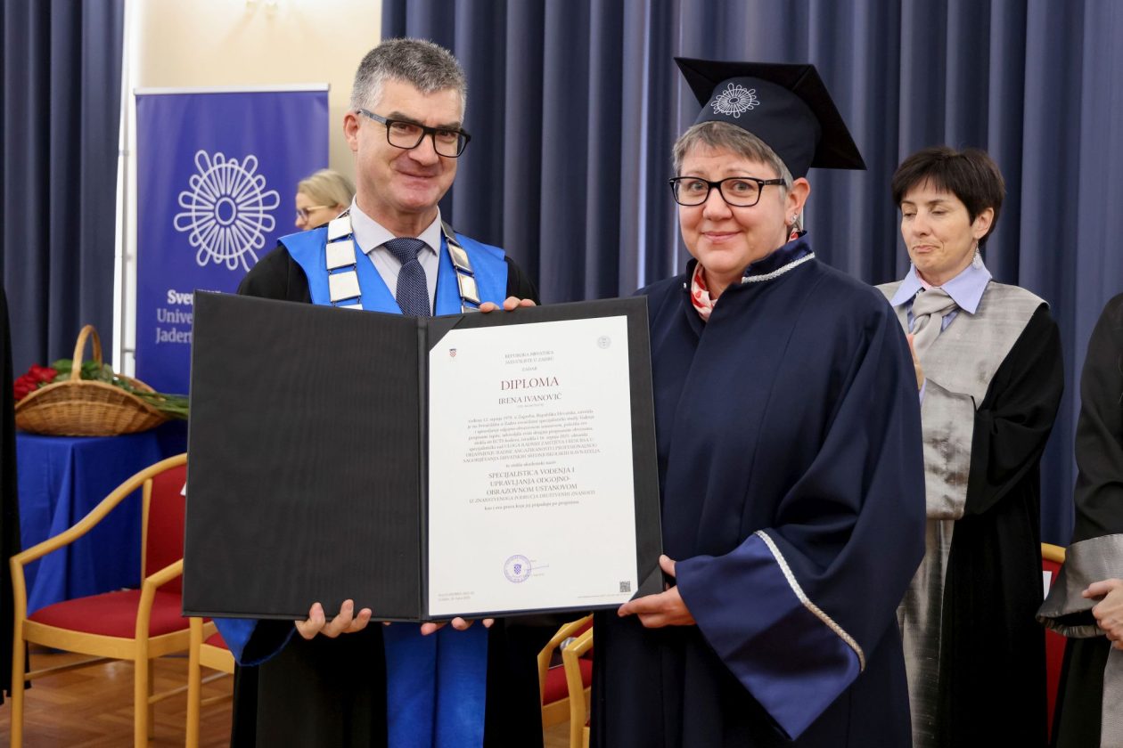 Svečana promocija doktora znanosti na Sveučilištu u Zadru