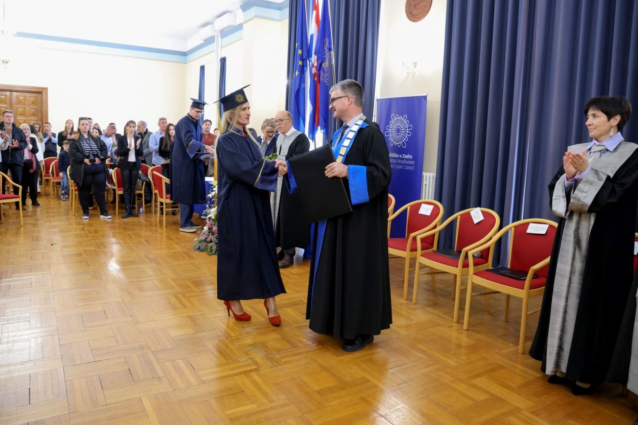 Svečana promocija doktora znanosti na Sveučilištu u Zadru