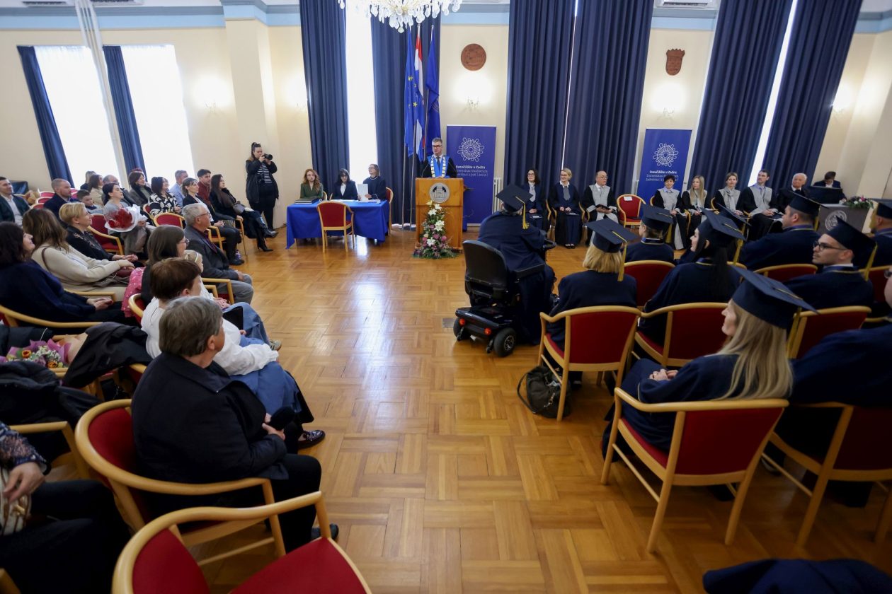 Svečana promocija doktora znanosti na Sveučilištu u Zadru