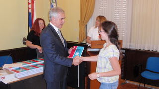 Dodjela priznanja ucenicima srednjih skola, Foto: Karla Soric Dodjela priznanja ucenicima srednjih skola, Foto: Karla Soric