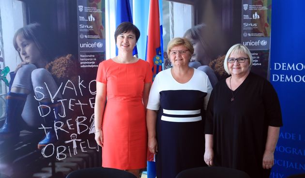 Predstavljena nacionalna kampanja “Svako dijete treba obitelj” 28.08.2018., Zagreb – U ministarstvu za demografiju, obitelj, mlade i socijalnu politiku odrzana je konferencija za medije povodom predstavljanja nacionalne kampanje “Svako dijete treba obitel