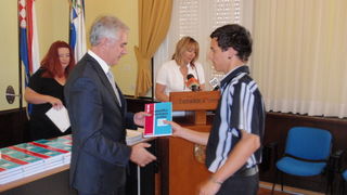 Dodjela priznanja ucenicima srednjih skola, Foto: Karla Soric Dodjela priznanja ucenicima srednjih skola, Foto: Karla Soric