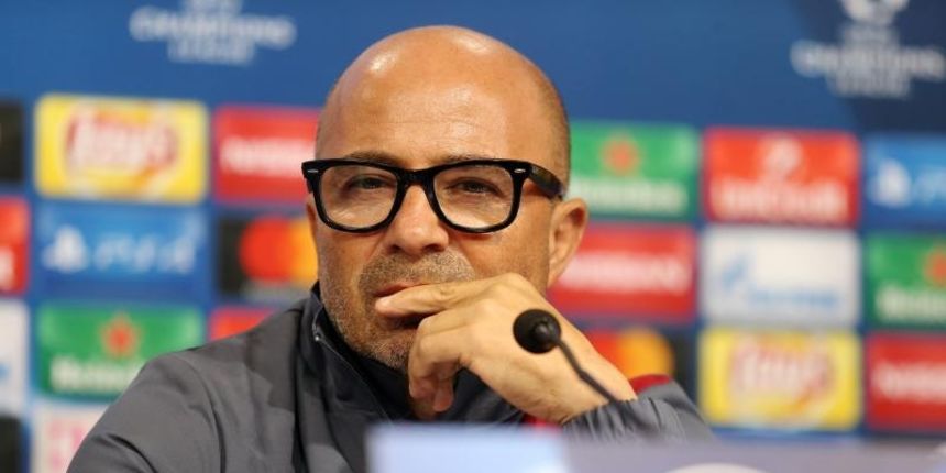 Zagreb – Konferencija za medije FC Sevilla uoci utakmice Lige prvaka s GNK Dinamo. Trener Seville Jorge Sampaoli. Photo: Dalibor Urukalovic/PIXSELL