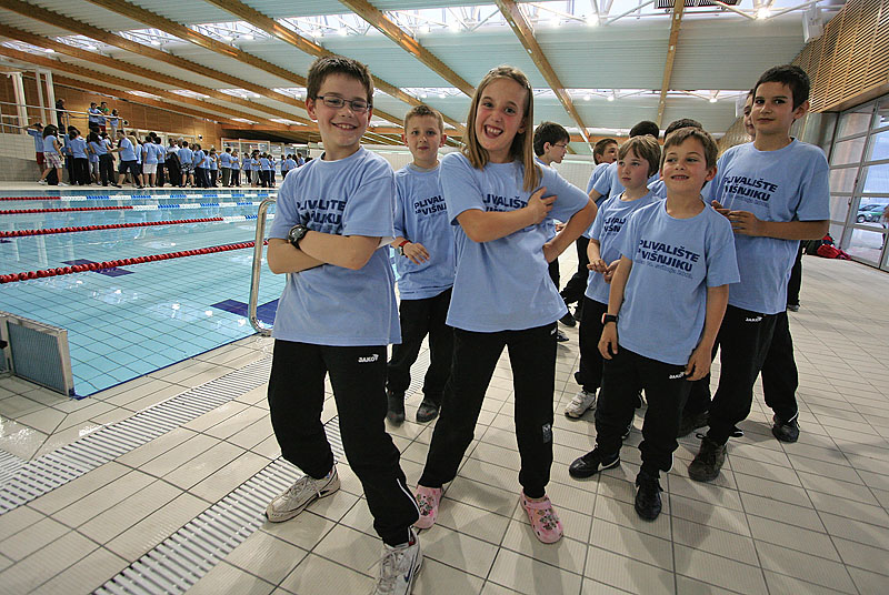 Svečano otvaranje bazena na Višnjiku (foto: Marin Gospić)