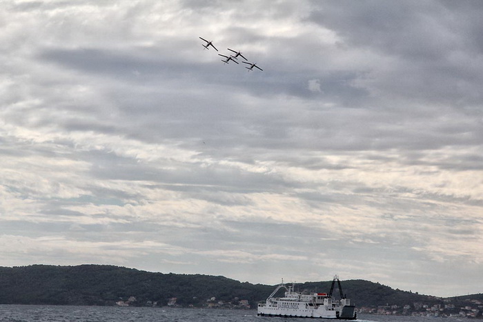 Krila oluje nad zadarskom rivom 11. listopada 2013. Foto: Iva Perinčić Krila oluje nad zadarskom rivom 11. listopada 2013. Foto: Iva Perinčić