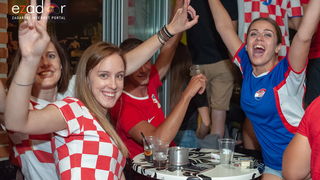 Zadar je gorio: Velika fešta nakon plasmana Vatrenih u polufinale Svjetskog prvenstva