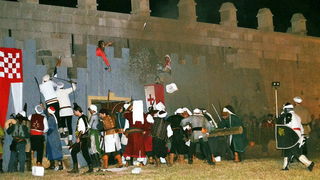 10. jubilarni povijesno-scenski spektakl “Dani Vitezova vranskih” u Vrani. Foto: Gordana Šarić 10. jubilarni povijesno-scenski spektakl “Dani Vitezova vranskih” u Vrani. Foto: Gordana Šarić