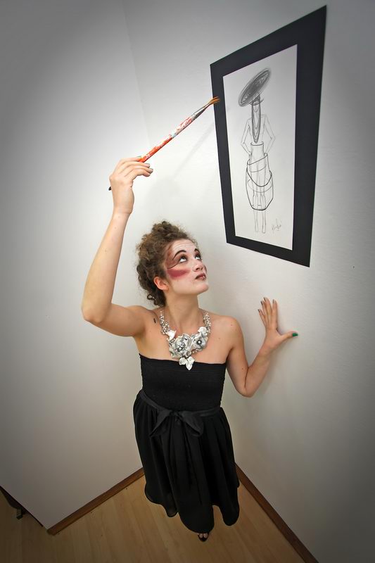 1800 kn; Haljinu dizajnira Klara Dedić: svila (foto: Marin Gospić)