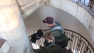 Kadrovi filma “Mali div” snimljeni u zvoniku katedrale Kadrovi filma “Mali div” snimljeni u zvoniku katedrale