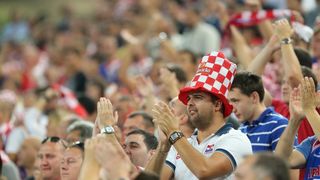 Velika hrvatska fešta u ljubljanskim Stožicama nakon plasmana u polufinale Eurobasketa, Foto. Igor Kralj/PIXSELL Velika hrvatska fešta u ljubljanskim Stožicama nakon plasmana u polufinale Eurobasketa, Foto. Igor Kralj/PIXSELL